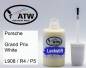 Preview: Porsche, Grand Prix White, L908 / R4 / P5: 20ml Lackstift, von ATW Autoteile West.